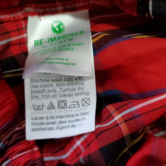 J. Crew Factory Three Tier Tartan Skirt - Picture 6 of 6